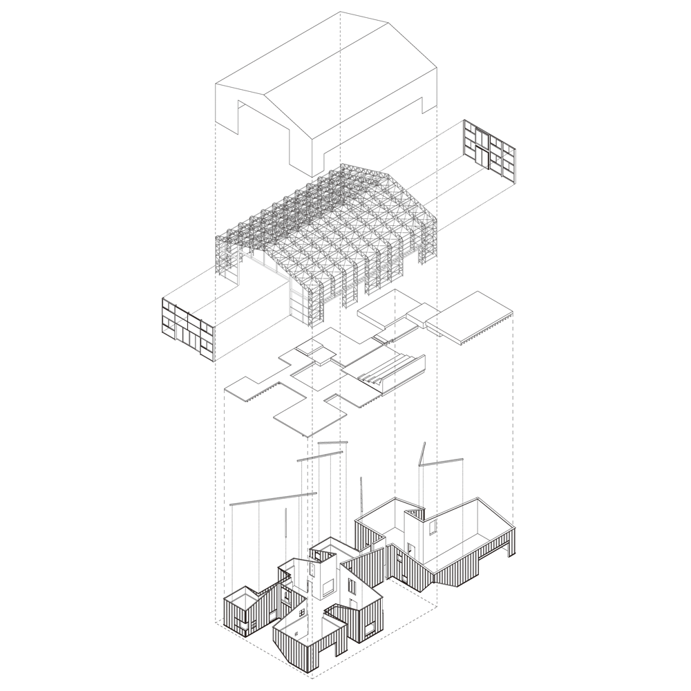 Yasutaka Yoshimura transforms warehouse into Fukumasu kindergarten