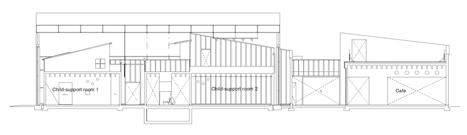 Yasutaka Yoshimura transforms warehouse into Fukumasu kindergarten