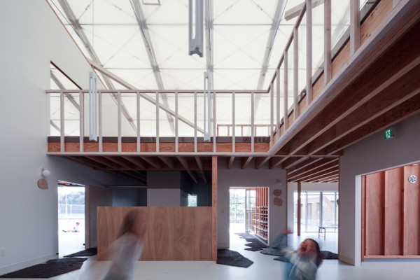 Yasutaka Yoshimura transforms warehouse into Fukumasu kindergarten