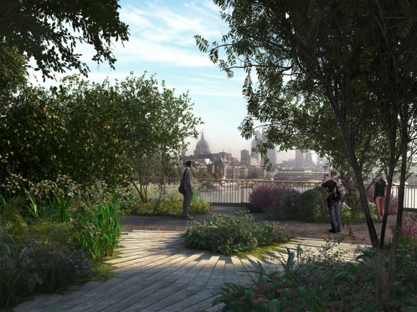 Virtual reality movie offers a preview of Thomas Heatherwick's Garden Bridge