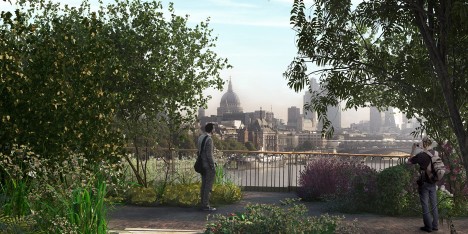 Virtual reality movie offers a preview of Thomas Heatherwick's Garden Bridge