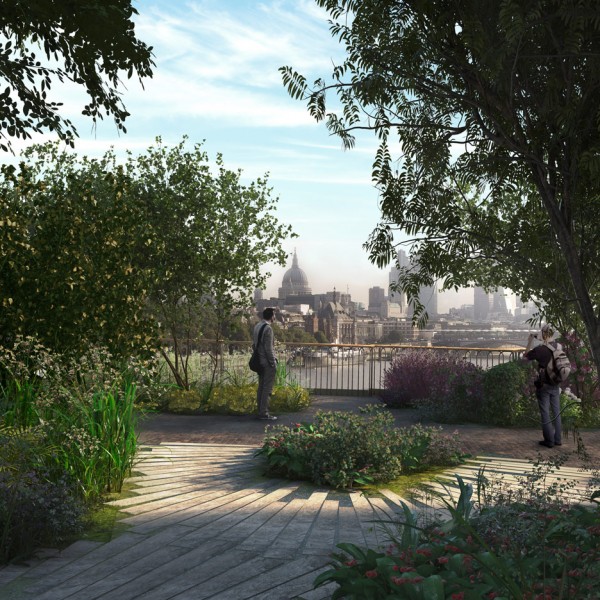 Virtual reality movie offers a preview of Thomas Heatherwick's Garden Bridge