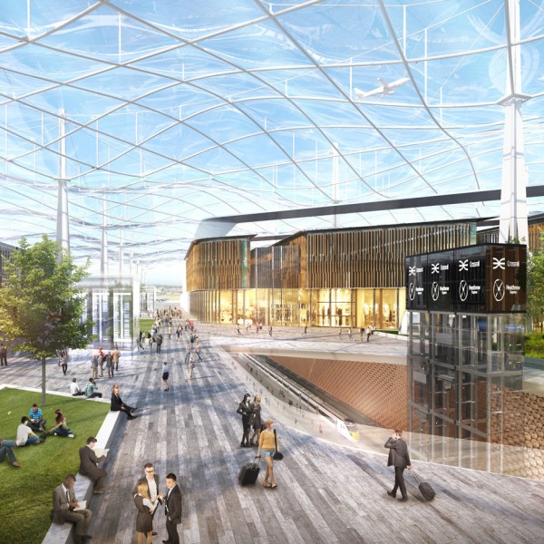Grimshaw unveils vision to expand London's Heathrow Airport