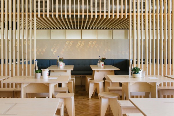 Fleet Architects design Mason and Company's new Hackney Wick bar, Here East