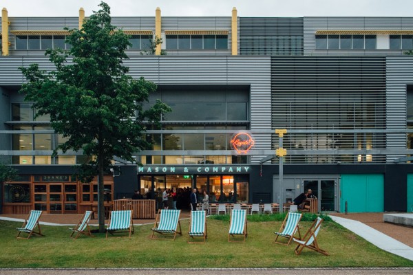 Fleet Architects design Mason and Company's new Hackney Wick bar, Here East