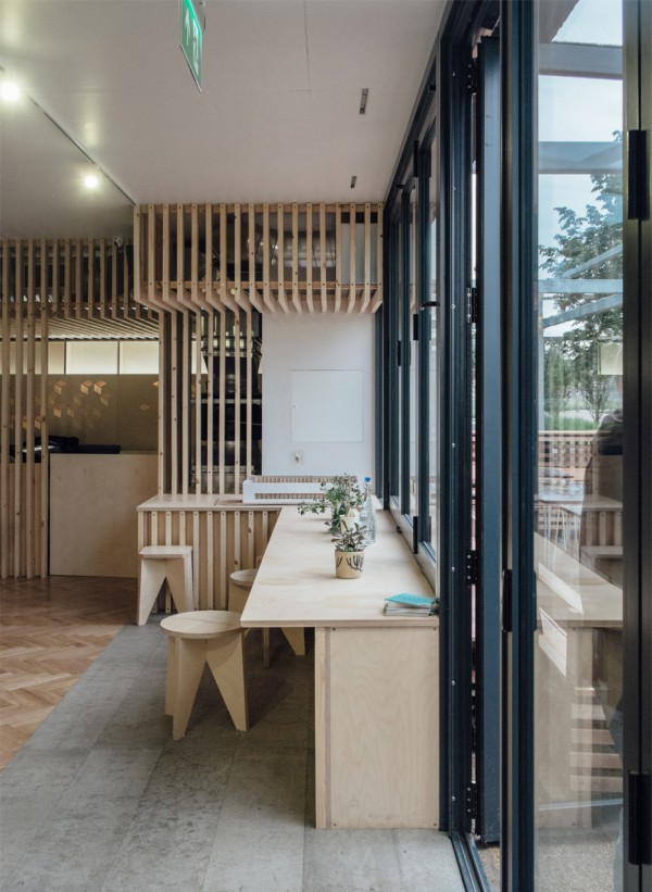 Fleet Architects design Mason and Company's new Hackney Wick bar, Here East