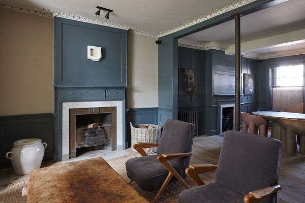 Fashion brand Hostem's first guesthouse is housed in a refurbished Georgian house in Whitechapel, London