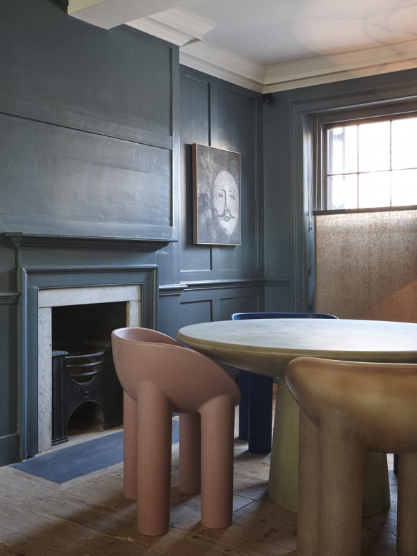 Fashion brand Hostem's first guesthouse is housed in a refurbished Georgian house in Whitechapel, London
