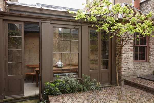 Fashion brand Hostem's first guesthouse is housed in a refurbished Georgian house in Whitechapel, London