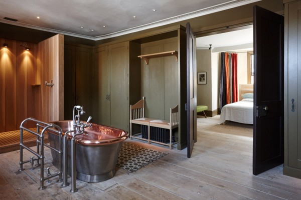 Fashion brand Hostem's first guesthouse is housed in a refurbished Georgian house in Whitechapel, London