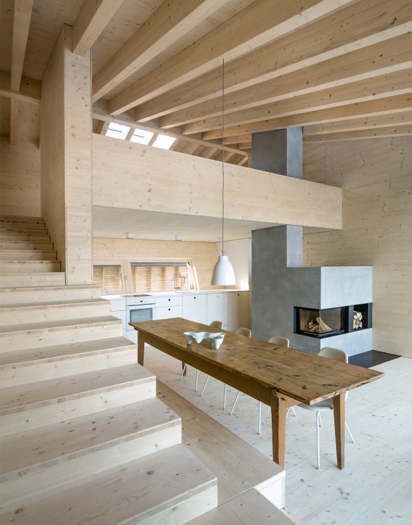 House P by Yonder architektur und design was built as a holiday home for a family from Hamburg