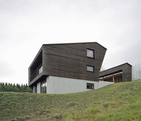 House P by Yonder architektur und design was built as a holiday home for a family from Hamburg