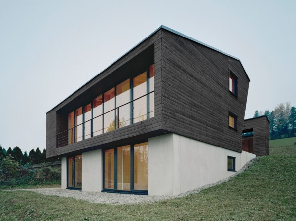 House P by Yonder architektur und design was built as a holiday home for a family from Hamburg