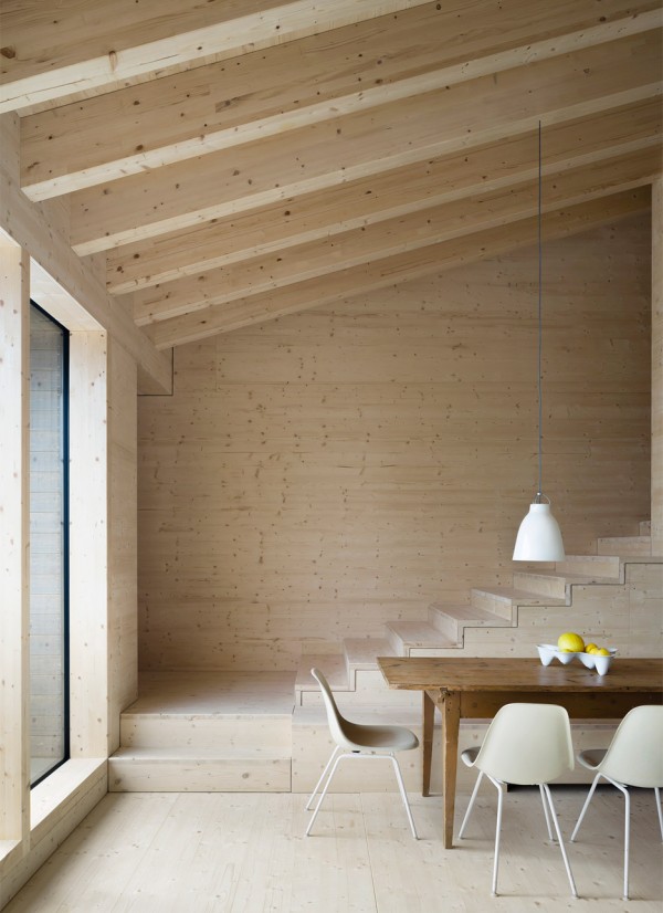 House P by Yonder architektur und design was built as a holiday home for a family from Hamburg