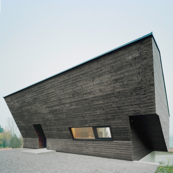 House P by Yonder architektur und design was built as a holiday home for a family from Hamburg