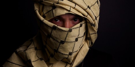 K29 Keffiyeh bulletproof headscarf by Salim Al-Kadi