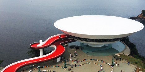 Es Devlin creates Louis Vuitton cruise collection catwalk in Rio de Janeiro, Brazil