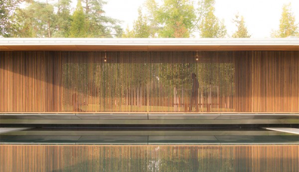 Meditation Pavilion and Garden in Geneva by GM Architectes Associes