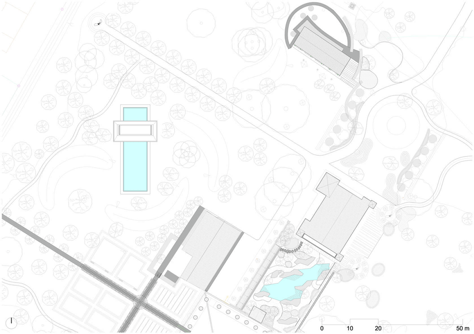 Meditation Pavilion and Garden in Geneva by GM Architectes Associes