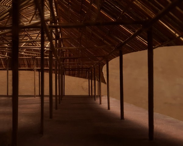 This year's MPavilion by Studio Mumbai is the largest bamboo structure ever built in Australia