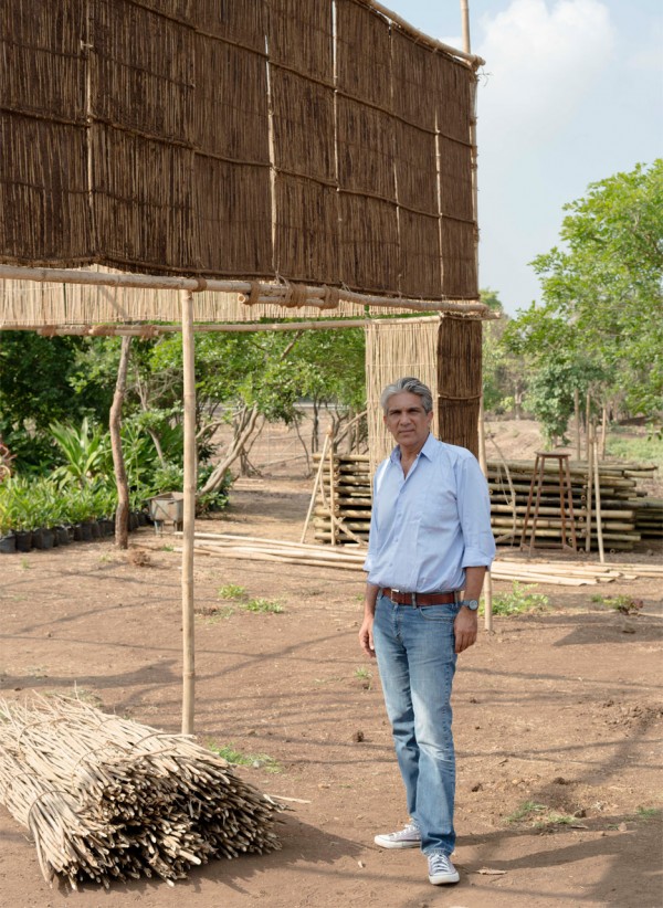 This year's MPavilion by Studio Mumbai is the largest bamboo structure ever built in Australia