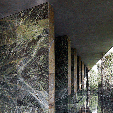Moving Landscape House with Walls by Matharoo