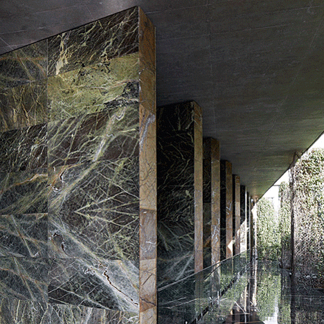 Moving Landscape House with Walls by Matharoo