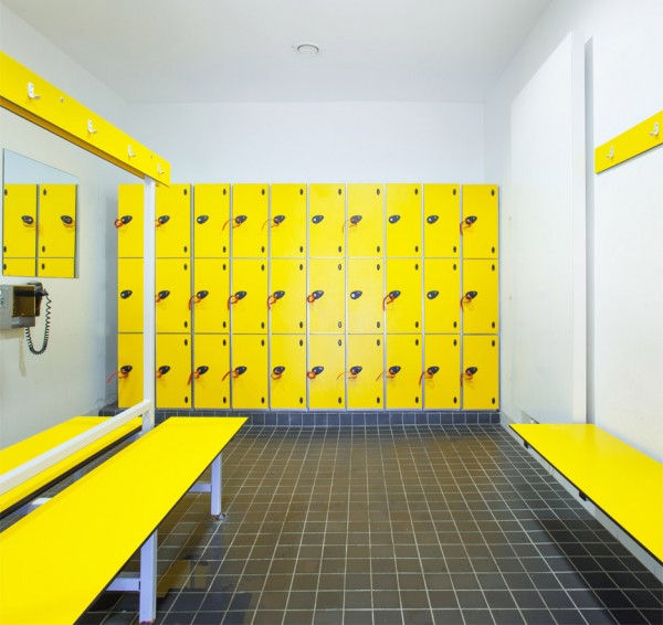 A 1960s portal frame structure has been refurbished at Nenagh Leisure Centre by ABK Architects in County Tipperary, Ireland