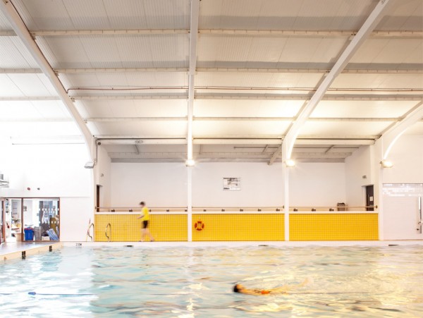 A 1960s portal frame structure has been refurbished at Nenagh Leisure Centre by ABK Architects in County Tipperary, Ireland