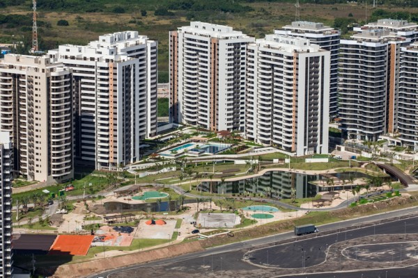 The athlete's village for the Rio 2016 Olympics