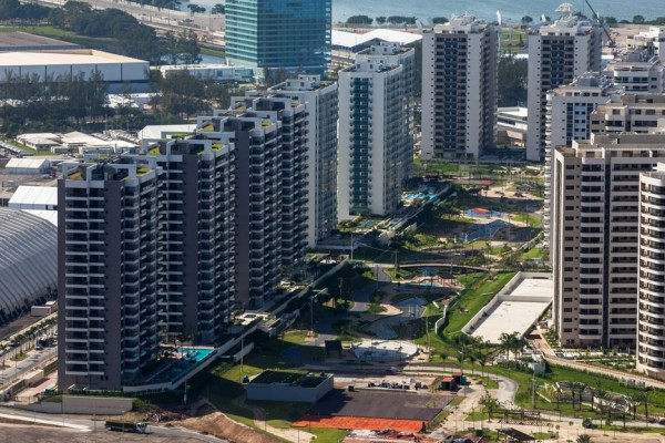 The athlete's village for the Rio 2016 Olympics