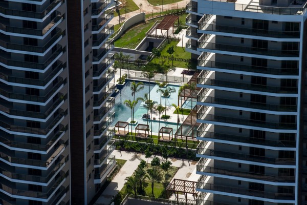 The athlete's village for the Rio 2016 Olympics