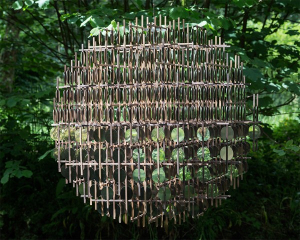 Penny Half Sphere by Giles Miller Studio