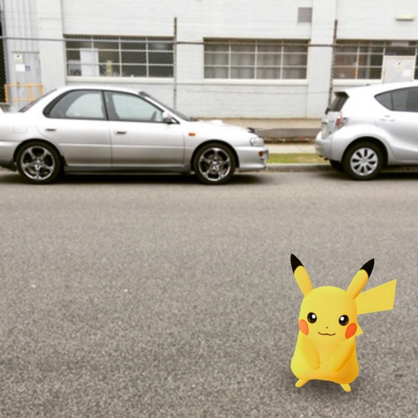 Pokémon Go Pikachu screenshot