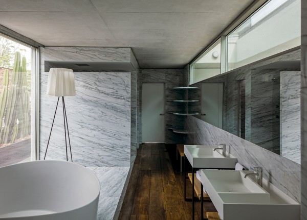 Campanas Brothers use palm fibre to give Sao Paulo house hairy texture