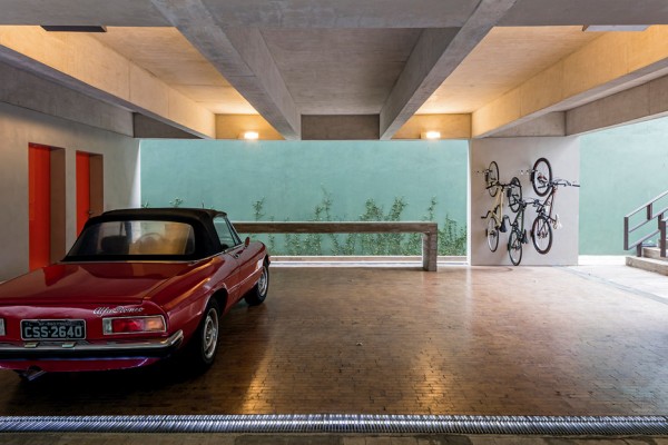 Campanas Brothers use palm fibre to give Sao Paulo house hairy texture