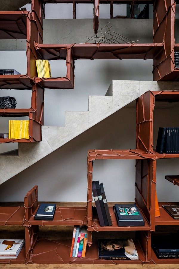 Campanas Brothers use palm fibre to give Sao Paulo house hairy texture