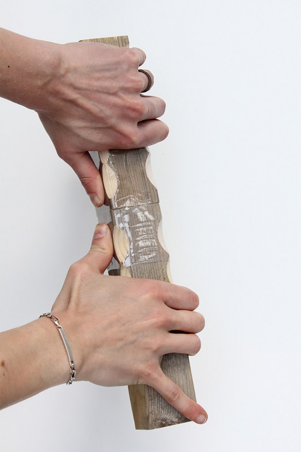 Micaella Pedro's bottle joining at RCA graduate show 2016