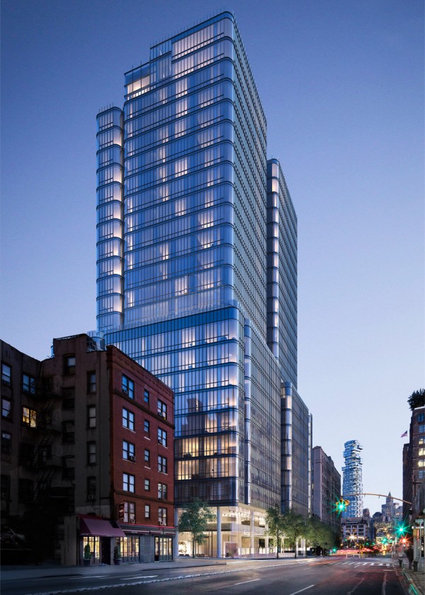 New images revealed of Renzo Piano's 565 Broome Soho tower in New York