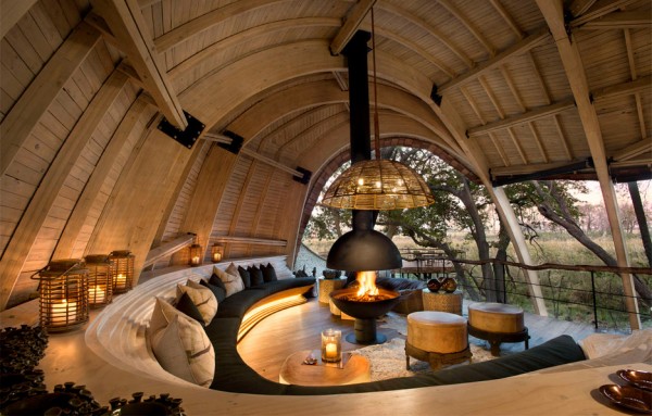 Sandibe Okavango Safari Lodge in Botswana by Nicholas Plewman Architects and Michaelis Boyd