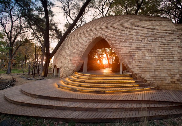 Sandibe Okavango Safari Lodge in Botswana by Nicholas Plewman Architects and Michaelis Boyd
