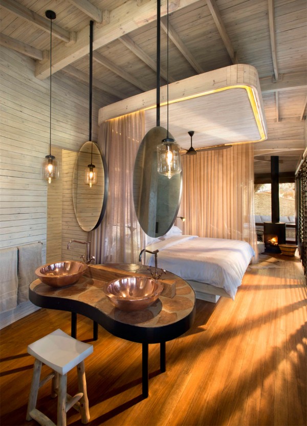 Sandibe Okavango Safari Lodge in Botswana by Nicholas Plewman Architects and Michaelis Boyd