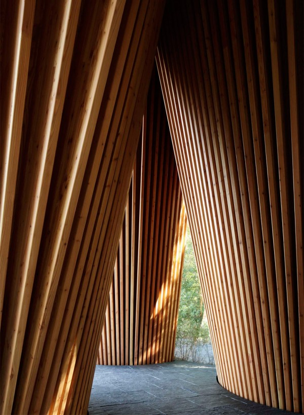 Sayama Forest Chapel in Japan by Hiroshi Nakamura and NAP