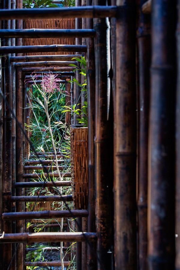 Vo Trong Nghia uses bamboo for this pavilion at Sydney's SCAF gallery