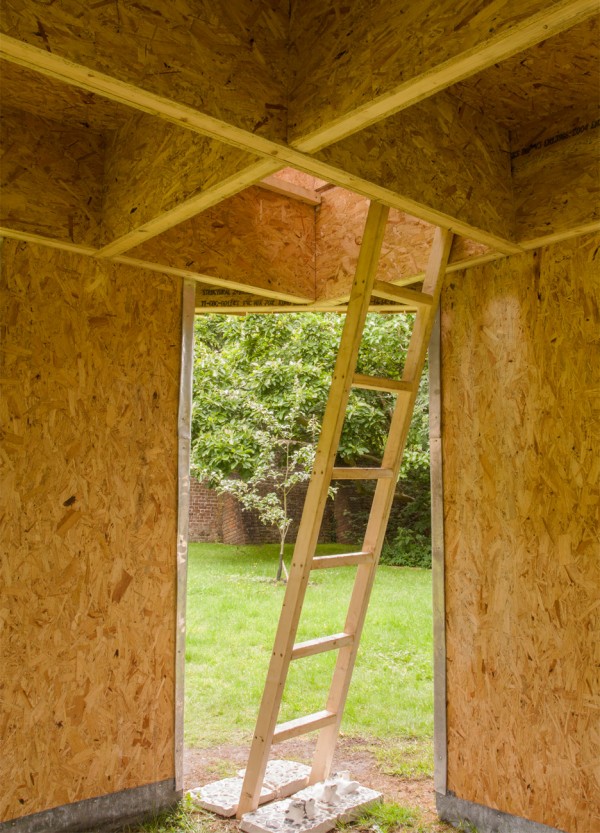 Seminar House Pavilion by Kingston University students and Terunobu Fujimori