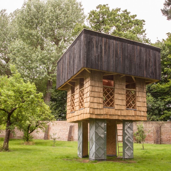 Seminar House Pavilion by Kingston University students and Terunobu Fujimori