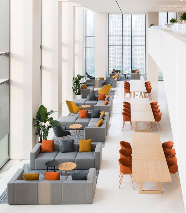 Aim Architecture designs timeless interior for Soho Bund in Shanghai