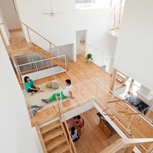 Share House LT Josai, Nagoya, by Naruse Inokuma Architects
