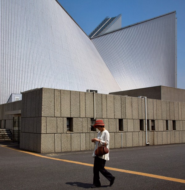Kenxo Tange's St Mary's Cathedral photographed by Edmund Sumner