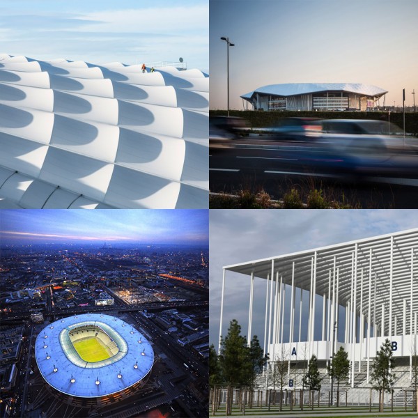 Euro 2016 stadiums headline Dezeen’s updated Pinterest board